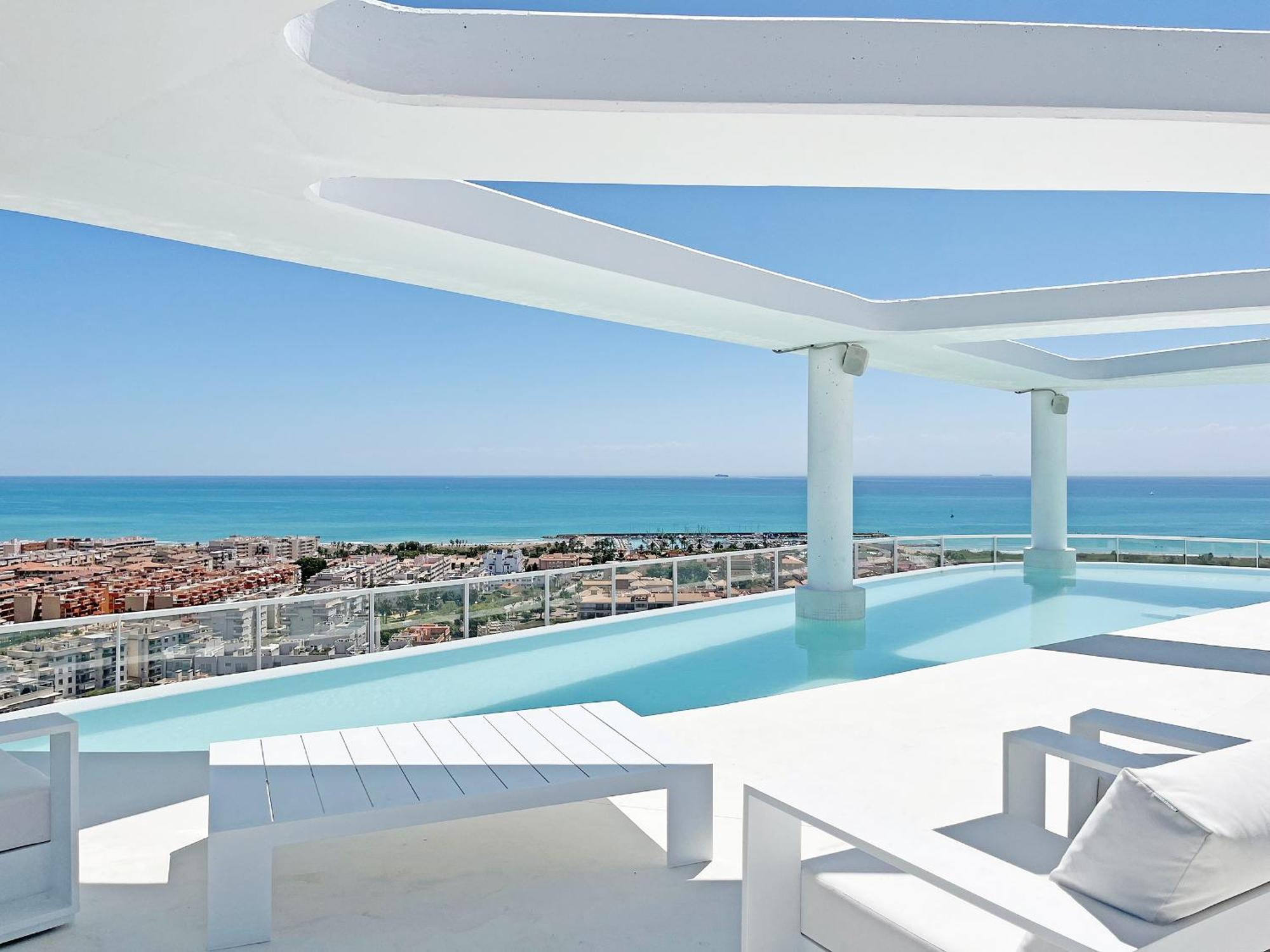 Global Properties, Moderno Apartamento Con Gran Terraza Y Vistas Al Mar Canet d'En Berenguer Exterior photo